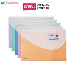 [THANH LÝ] Túi Clear Bag 2 ngăn Khổ F Deli 5506