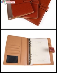 Sổ bìa da Heeton A25-823 khuy bấm khổ A5 (145x210mm)