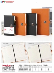 Sổ lịch 2025 Heeton B5 khuy bấm A1699 - Kích thước :175x252mm