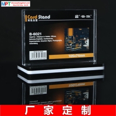 Menu mica để bàn A7 B-6021 105x74mm - Khổ ngang