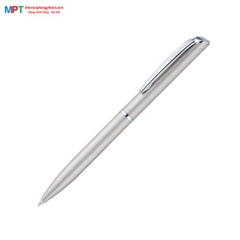 Bút ký cao cấp Pentel BL2007WZ-C nét 0.7mm thân bút màu ánh bạc - Mực xanh (Thiết kế nắp vặn thanh lịch) - Do Cty GOLDEN PEN NK