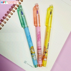 Bút gel xóa được M&G AKP182A6 nét 0.5mm - Mực đen, mực xanh