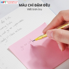 Bút chì khúc Deli EC086 - Chì 2B, nhiều màu sắc