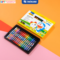 Sáp màu Thiên Long 16 màu Colokit Doraemon CR-C05/DO