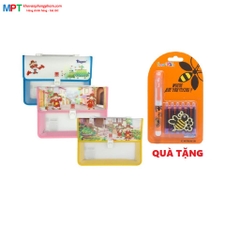 Cặp học thêm Hồng Hà Cute 3862 (2 ngăn)