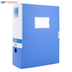 Cặp hộp nhựa 10cm DELI 38117 - Kích thước 30.5 x 22 x 10cm