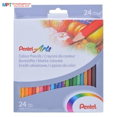 [CHÍNH HÃNG] Bút chì màu 24 màu Pentel CB8-24