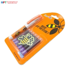 Bút máy Smartkids SK-CFP001 kèm 6 ống mực tím (Tặng 1 tẩy chì STAEDTLER)