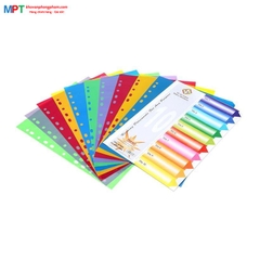 Chia file nhựa 10 màu