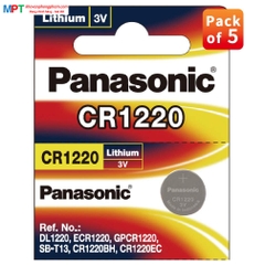Pin cúc Panasonic CR1220 Vỉ 1 viên