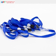 [SIÊU RẺ] Dây đeo thẻ lụa móc nhựa