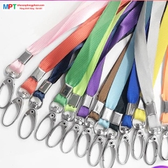 Dây đeo thẻ giọt lệ bản 1cm - nhiều màu lựa chọn