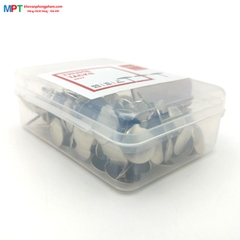 [THANH LÝ] Ghim mũ inox Deli 0022