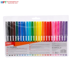Bút dạ màu 24 màu Deli C10023