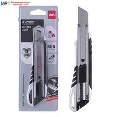 Dao rọc giấy thân thép bọc cao su Deli 2057