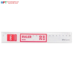 Thước kẻ Deli 20cm 6220