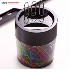 Hộp đựng ghim Deli 9881 φ58*75MM