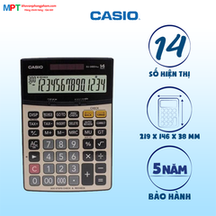 [CHÍNH HÃNG DO BITEX PP] Máy tính Casio DJ-240D Plus hiển thị 14 số - Tặng file 20 lá Double A