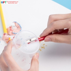 Bút chì màu 36 màu Deli EC00837 - Họa tiết Super Wings kèm gọt chì