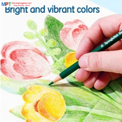 Bút chì màu 12 màu Deli EC133-12 - Hình bọt biển SpongeBob