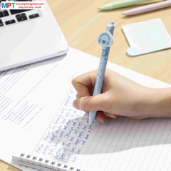 [MUA 10 TẶNG BÚT CHÌ] Bút gel Deli G17-BL ngòi 0.5mm - Mực xanh vỏ nhiều màu