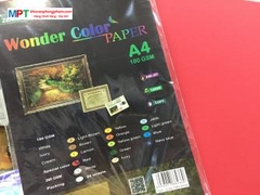 Bìa Ganh Zentino A4 10 Tờ ĐL180gsm - Màu RED