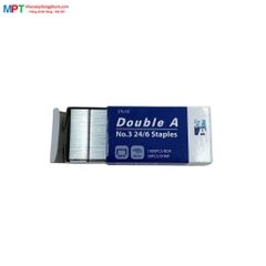 Ghim bấm số 3 Double A STS-03 - Ghim 24/6