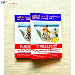 Giấy in ảnh RC MINOLTA ĐL260 (50 tờ) - Kích thước: 178x127mm