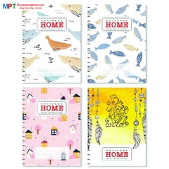 Sổ lò xo Hải Tiến bìa bồi cao cấp Home A4 300 trang 6362