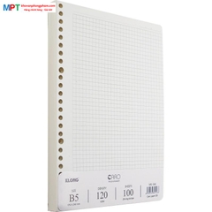 Ruột sổ còng Caro khổ B5 KLONG 546 - Định lượng 120gsm - Kích thước 175x250mm