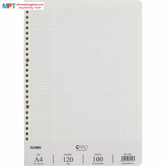 Ruột sổ còng Caro khổ A4 KLong 556 - 100 tờ, ĐL120gsm