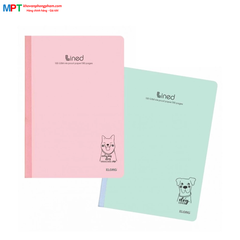 Vở kẻ ngang Klong chấm may dán gáy 80 trang mã 840 - Định lượng 100gsm - Kích thước 175x250mm