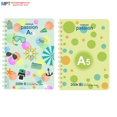 Sổ lò xo Klong A5 200 trang 940 (148x210mm)