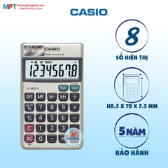 [CHÍNH HÃNG DO BITEX PP] Máy tính Casio LC-403TV hiển thị 8 số - Tặng kèm 5 bút bi cao cấp