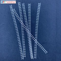 Lò xo gáy xoắn sắt kép 6.4mm (Lò xo sắt đóng được 30 tờ)