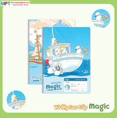 Vở 4 ôly MAGIC 48 trang Hải Tiến 2289 - Định lượng 100gsm - Mua 10 quyển tặng 1 bút chì