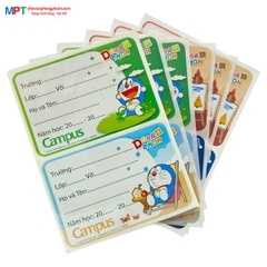 Nhãn vở campus Doraemon NT-DOR-12-1