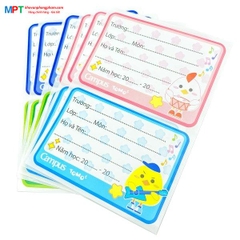 Nhãn vở Campus TOMO NT-TOM12 - 12 cái/tập