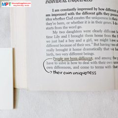 Giấy nhớ trong suốt 3x2 - Kích thước: 76x50mm - 50 tờ/tập