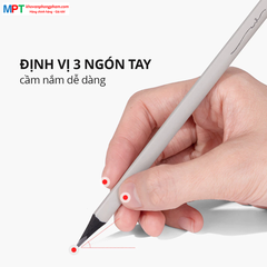 Bút chì Nusign Deli NS726-2B - Lõi đen cao cấp, thân bút hình tam giác