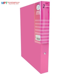File còng Plus O-Ring gáy dày 3.9cm - Chứa được 210 tờ giấy A4 - 6 màu lựa chọn (Bìa 2-Ring)