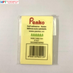 Giấy nhớ PENKO 3x2 - Kích thước: 7.6 x 5.1cm - Màu vàng