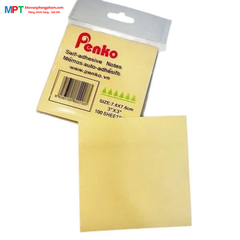 Giấy nhớ PENKO 3x3 - Kích thước: 7.6 x 7.6cm - Màu vàng