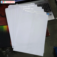 Tập 10 Phong bì trắng A4 CÓ BĂNG DÍNH 2 MẶT - Kích thước 24x32cm - ĐL 120gsm