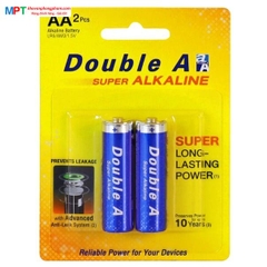 [GIÁ RẺ] Vỉ 2 viên pin AA Double A Super Alkaline