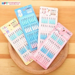 Ruột bút chì khúc HB nhiều màu M&G ASLQ1703 (Vỉ 32 khúc)