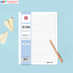 Ruột sổ còng khổ B5 Hải Tiến 200 trang 6683 - Dòng kẻ ngang, KT: 175x250mm - Định lượng 100gsm