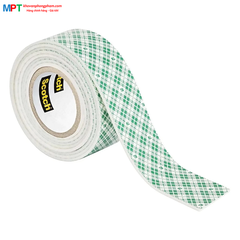 Băng dính hai mặt chịu lực dùng trong nhà 3M SCOTCH 110-S19 - Kích thước: 19mmx1.5m, chịu trọng tải 4,5kg - Nhập khẩu bởi 3M Việt Nam