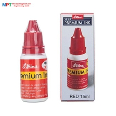 Mực dấu đóng trên mọi chất liệu Shiny SI-62 màu đỏ 15ml