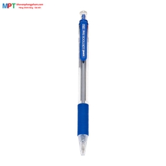 [MUA 12 CÁI TẶNG 1 CÁI] Bút bi Uni Laknock SN-101 Ngòi 0.7mm - Mực xanh (Nhập khẩu bởi Cty Thái Á)